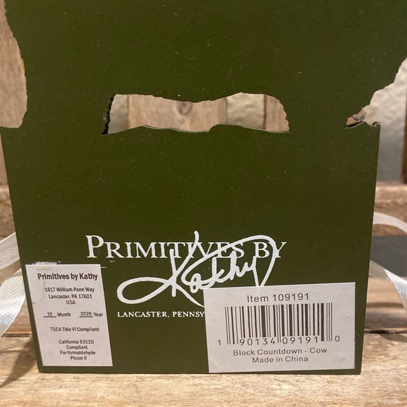 Cow Countdown Calendar To Spring Primitives By Kathy - Picture 10 of 11